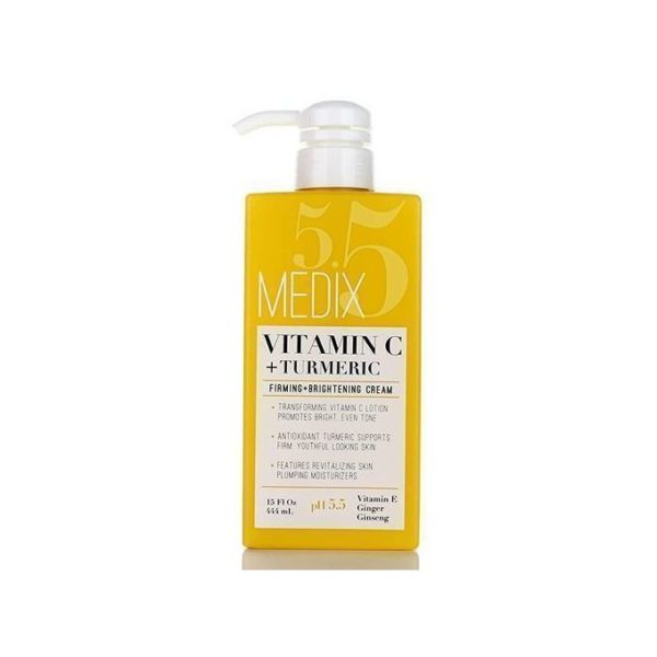 Medix Vitamin C+ Tumeric Firming + Brightening cream - 444ml (15 fl. oz)