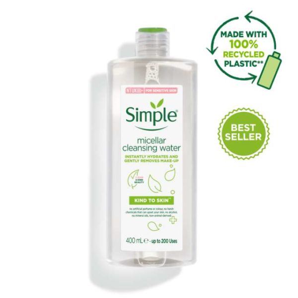 Simple Kind To Skin Micellar Cleansing Water-400ml