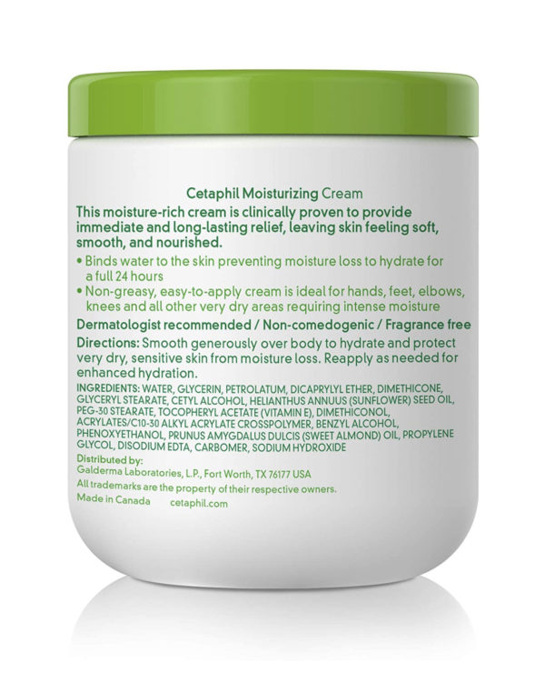 Cetaphil Moisturizing Cream -566g - Image 2