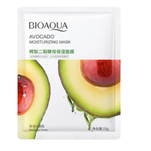 Bio Aqua Moisturizing face masks - Avocado
