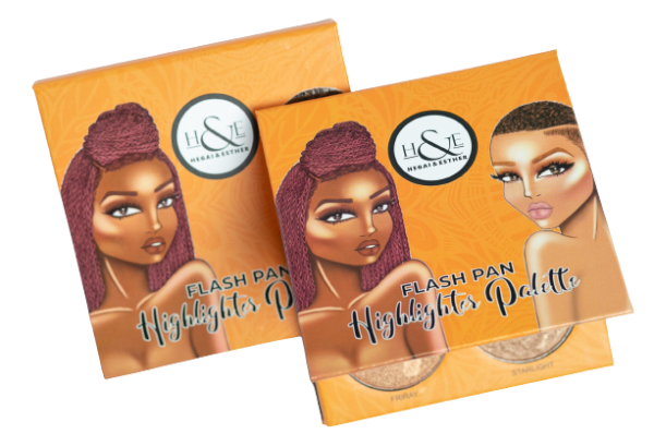 Hegai & Esther Flash Pan Highlighter Palette - Image 2