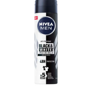 Nivea Invisible Black & White Clear Male Spray -200ml