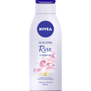 NIVEA Oil in Lotion Rose & Argan Oil -400ml