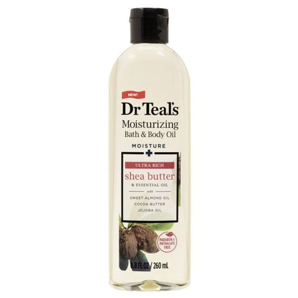 Dr Teals Moisturizing bath & body oil - 260ml (sheabutter ) - Image 3