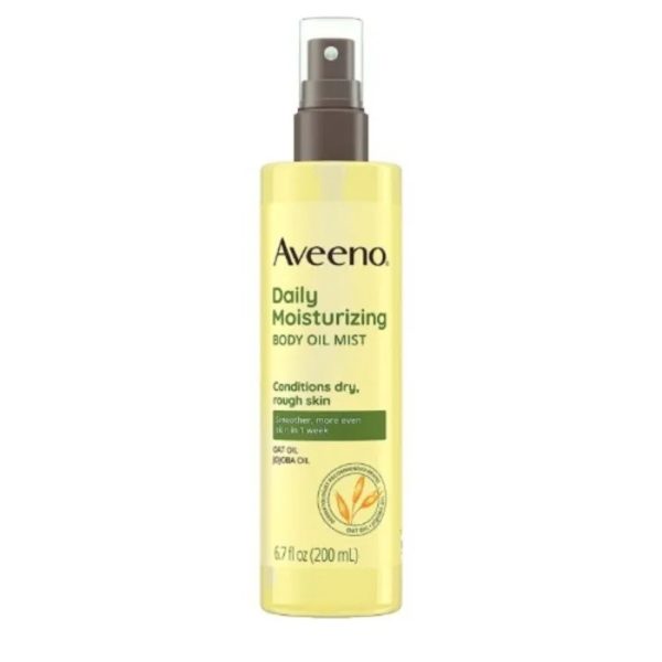 Aveeno Daily Moisturizing Body Oil Mist With Oat Oil - 6.7 Fl. Oz