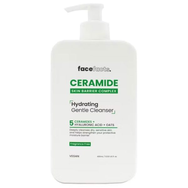 Facefacts Ceramide Hydrating Gentle Cleanser - 400ml