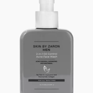 Zaron Men 2-in1 Oil Control Acne Face Wash - 180ml