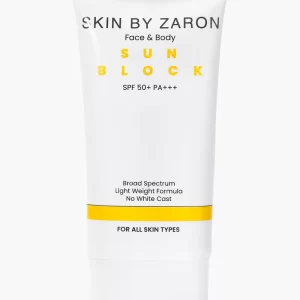 Skin By Zaron Face & Body Sun Block SPF 50+ PA+++ - 80g
