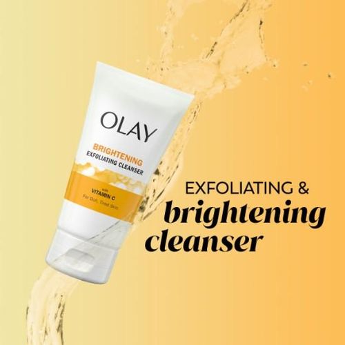 Olay brightening exfoliating cleanser - 150ml